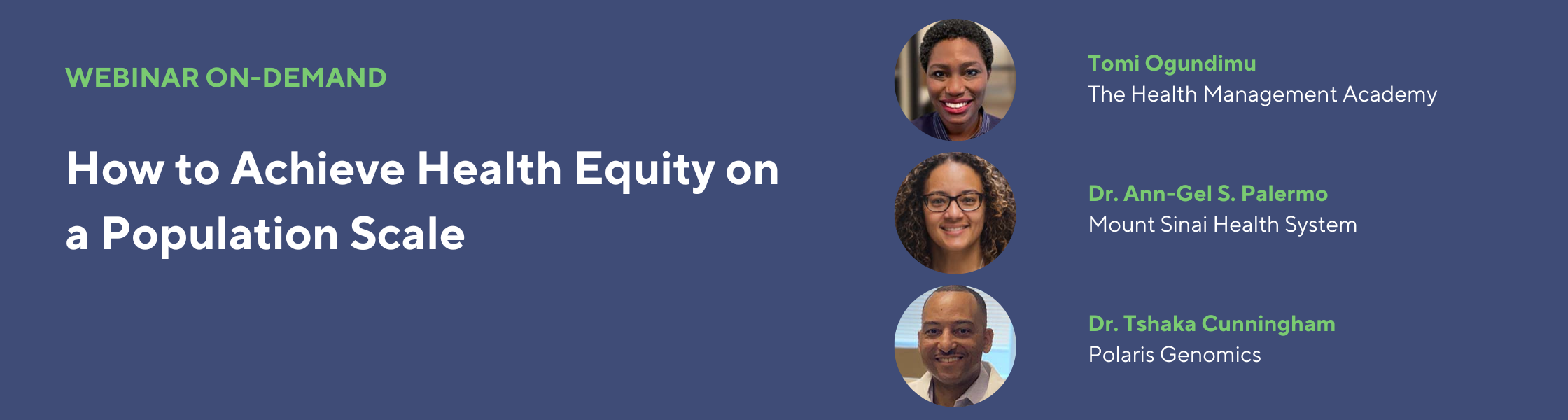 Modern Healthcare Health Equity Webinar Banner